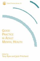 Good practice in adult mental health