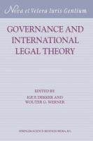 Governance and international legal theory