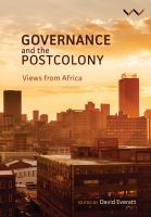 Governance and the postcolony : views from Africa /