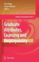 Graduate attributes, learning and employability