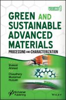 Green and sustainable advanced materials.