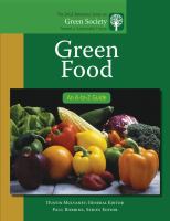 Green food an A-to-Z guide /