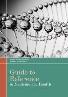 Guide to reference in medicine and health