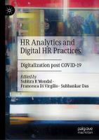 HR Analytics and Digital HR Practices Digitalization post COVID-19 /