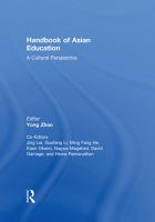 Handbook of Asian education a cultural perspective /