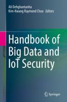Handbook of Big Data and IoT Security