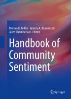 Handbook of community sentiment