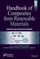 Handbook of composites from renewable materials