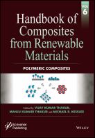 Handbook of composites from renewable materials