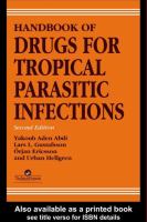 Handbook of drugs for tropical parasitic infections