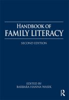 Handbook of family literacy