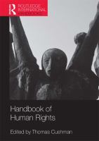 Handbook of human rights