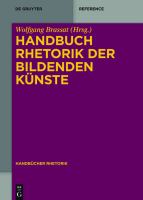 Handbuch Rhetorik der bildenden Künste