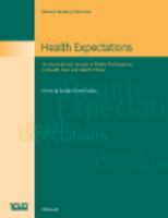 Health expectations