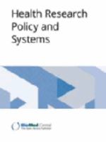 Health research policy and systems