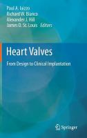 Heart Valves From Design to Clinical Implantation /