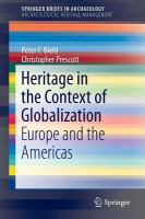 Heritage in the context of globalization Europe and the Americas /