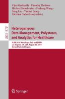 Heterogeneous Data Management, Polystores, and Analytics for Healthcare VLDB 2019 Workshops, Poly and DMAH, Los Angeles, CA, USA, August 30, 2019, Revised Selected Papers /