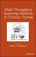 High-throughput screening methods in toxicity testing