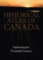 Historical atlas of Canada.