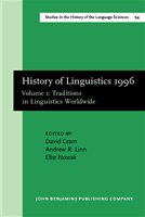 History of linguistics, 1996 selected papers from the Seventh International Conference on the History of the Language Sciences (ICHOLS VII), Oxford, 12-17 September, 1996 /