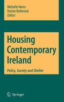 Housing contemporary Ireland policy, society and shelter /