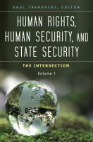 Human rights, human security, and state security the intersection /