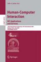 Human-computer interaction.