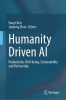 Humanity Driven AI Productivity, Well-being, Sustainability and Partnership /