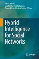 Hybrid Intelligence for Social Networks