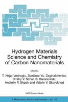 Hydrogen materials science and chemistry of carbon nanomaterials