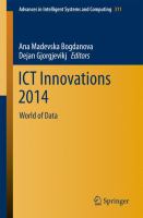 ICT Innovations 2014 World of Data /