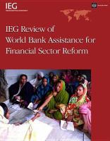 IEG review of World Bank assistance for financial sector reform