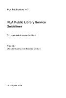 IFLA public library service guidelines
