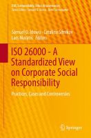 ISO 26000 - A Standardized View on Corporate Social Responsibility Practices, Cases and Controversies /