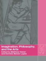 Imagination, philosophy, and the arts