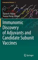 Immunomic discovery of adjuvants and candidate subunit vaccines