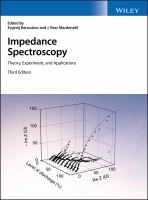 Impedance spectroscopy theory, experiment, and applications.