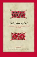 In the name of God the Bible in the colonial discourse of empire /