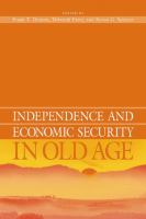 Independence & economic security in old age