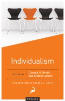 Individualism a reader /