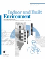 Indoor + built environment the journal of the International Society of the Built Environment.