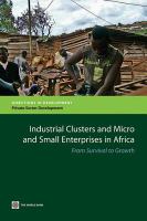Industrial clusters and micro and small enterprises in Africa from survival to growth /