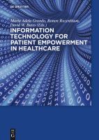 Information technology for patient empowerment in healthcare