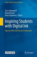 Inspiring Students with Digital Ink Impact of Pen and Touch on Education /