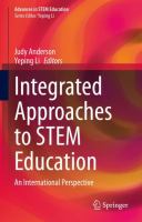 Integrated Approaches to STEM Education An International Perspective /