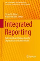 Integrated Reporting Antecedents and Perspectives for Organizations and Stakeholders /