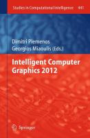 Intelligent Computer Graphics 2012