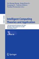 Intelligent Computing Theories and Application 17th International Conference, ICIC 2021, Shenzhen, China, August 12–15, 2021, Proceedings, Part III /