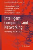Intelligent Computing and Networking Proceedings of IC-ICN 2020 /